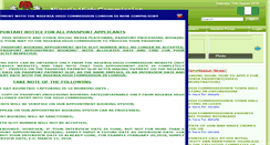 Desktop Screenshot of nigeriahc.org.uk